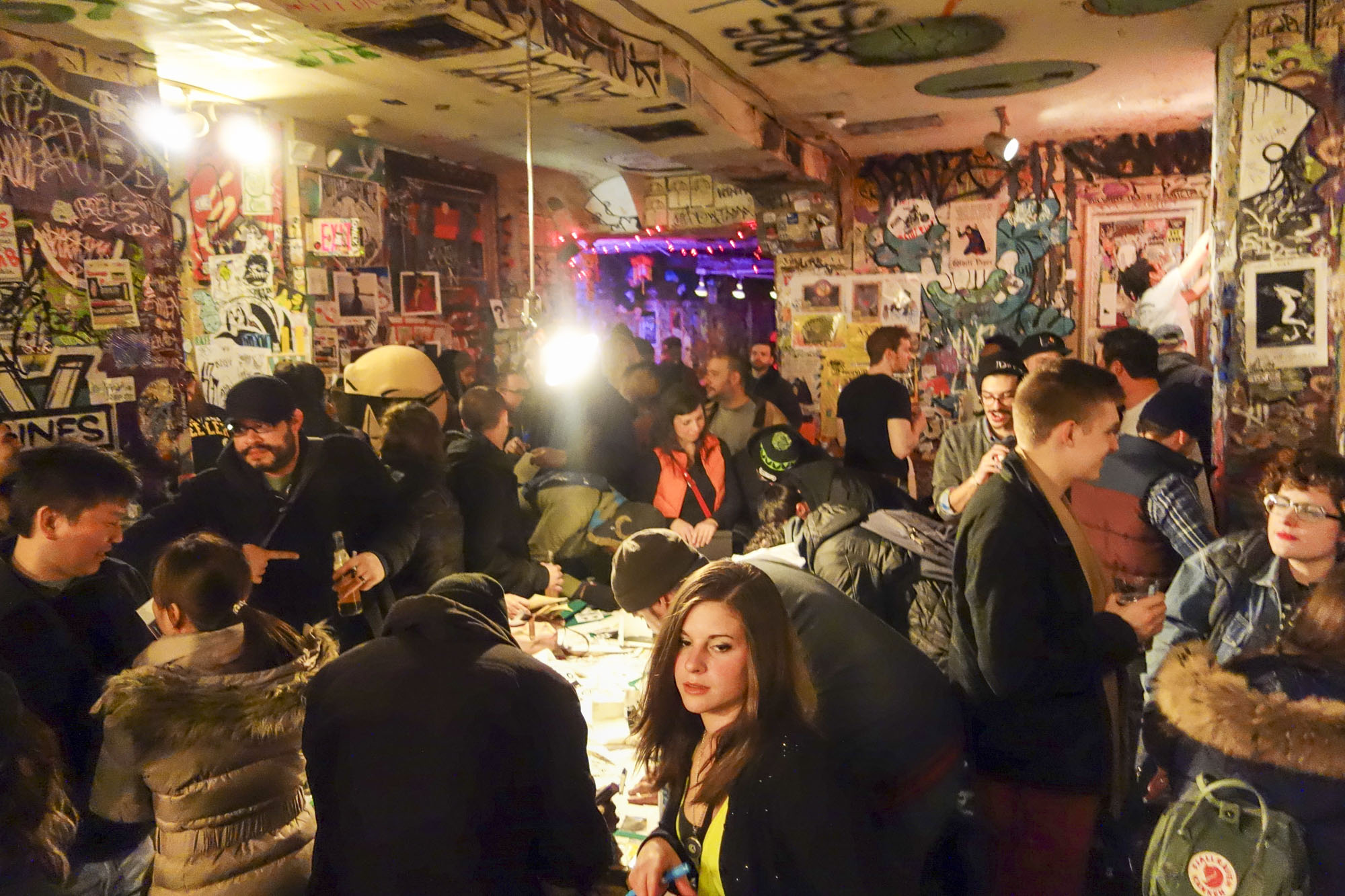 At 10 p.m., the night was just getting started. People of all ages, ethnicities, and walks of life were found congregating in the front room.